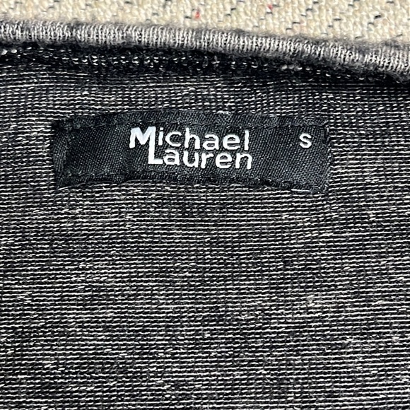 Michael Lauren Charcoal long sleeve super soft Top limited edition size small - Picture 4 of 13